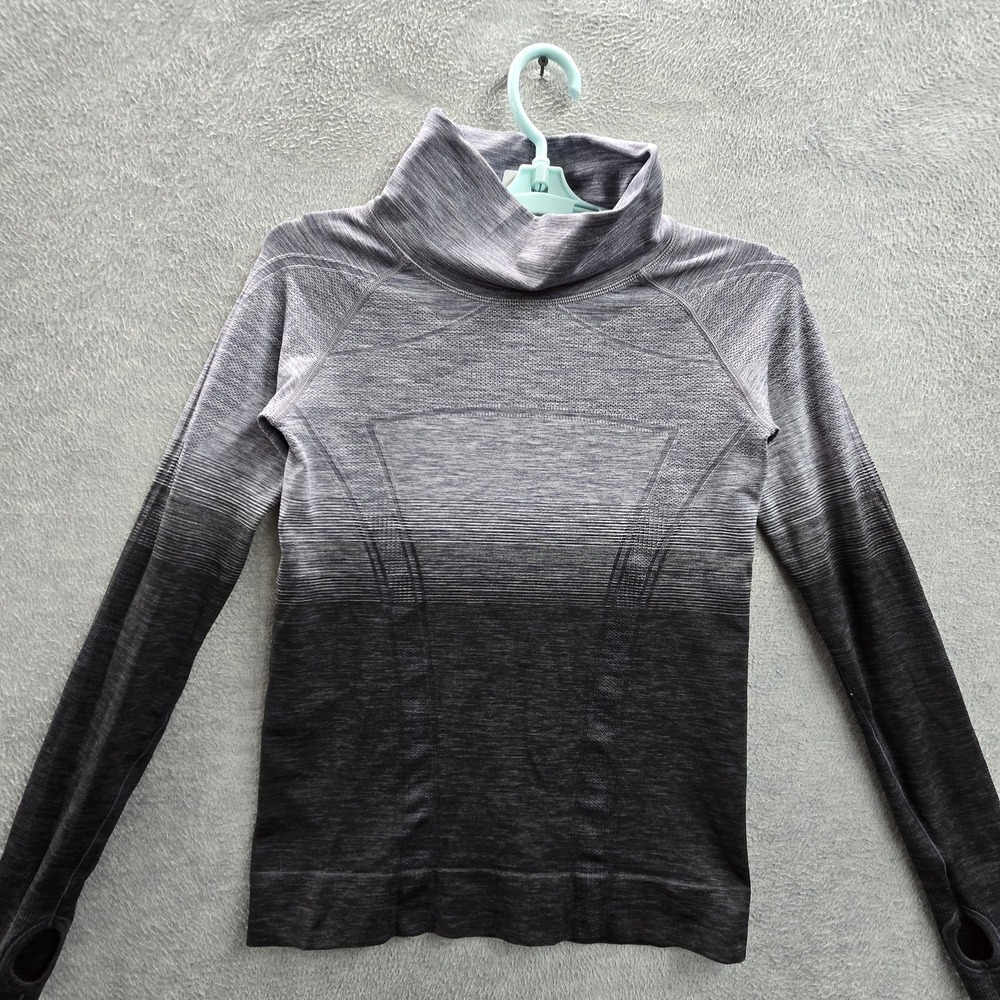 Ivivva By Lululemon‎ Girls Activewear Top 12 Gray Nylon Polyester